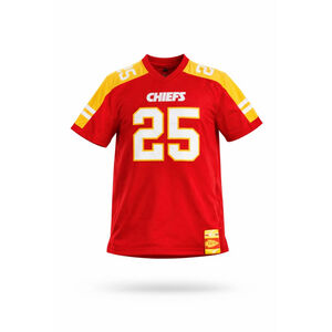 Reebok Kansas City Chiefs Charles #25 Jersey Size M Red 2015